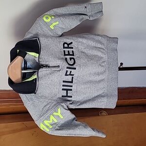 Tommy Hilfiger Boys Half Zip Pull Over Sweatshirt